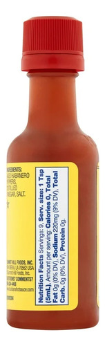 Mini Salsa Extra Picante Louisiana Hot Sauce Hotter Habaner