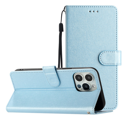 Funda De Piel Tipo Cartera Para Oppo A96/reno8 5g/reno8 Pro 5g Con Correa Para Muñeca Y Ranuras Para Tarjetas, Funda Abatible