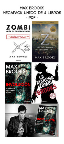 Max Brooks - Colección Única De 4 Libros