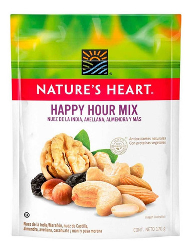 Nuez de la India Nature's Heart Happy Hour Mix 170g