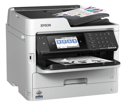 Impresora multifunción monocromática Epson WorkForce Pro WorkForce Pro WF-M5799 con wifi 127V