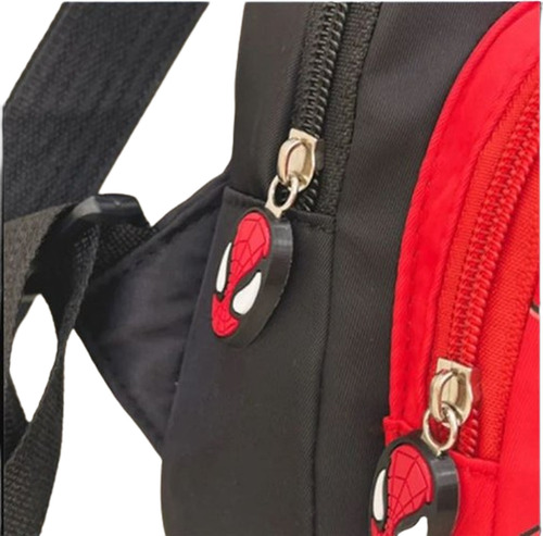 Bolsito Spiderman Mochila Hombre Araña Colores A Elección