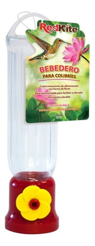 Bebedero Para Colibrí Mini 68ml. Alimentador Aves, Comedero