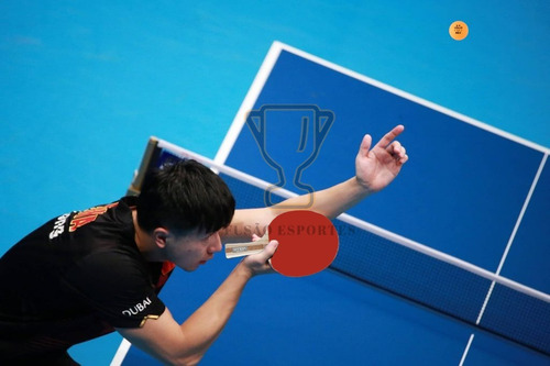 Imagem 2 de 7 de Kit 2 Raquete Tenis De Mesa Ping Pong Profissional + Brinde