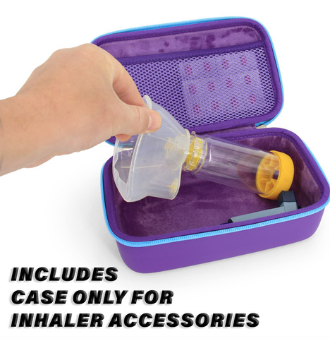 Casematix Funda De Viaje Para Inhalador De Asma Con Máscara