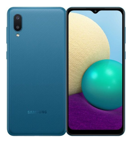 Celular Samsung Galaxy A02 32gb Color Azul