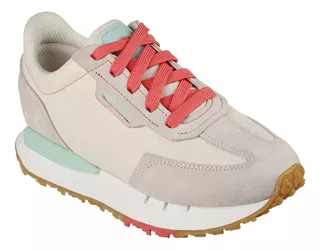 Zapatillas Skechers Upper Cut Classic Jogger Nude Mujer