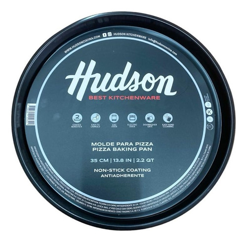 Set X3 Pizzera Andtiadherente Acero Hudson Horno 35cm