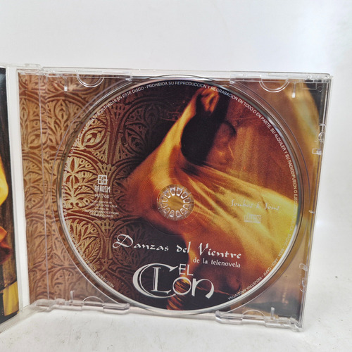 Danzas Del Vientre De La Telenovela El Clon - Cd - Ex (Usado)