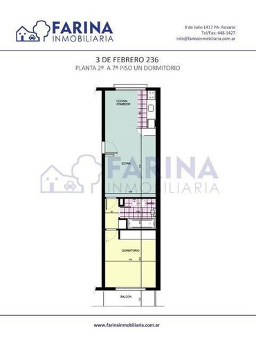 Imagen 7 de 9 de 1 Dormitorio Barrio Martin