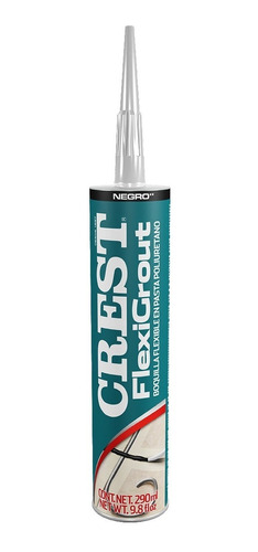 Emboquillador Flexible Crest Flexigrout Negro Cartucho 300ml