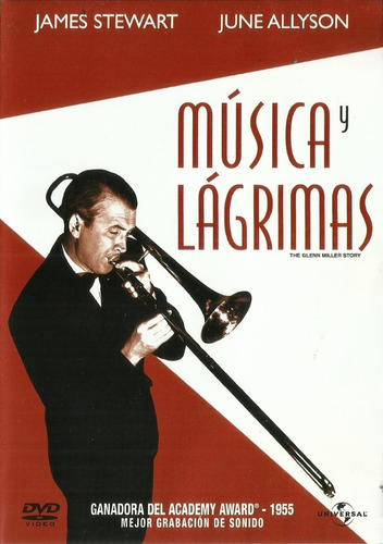 Música Y Lágrimas | Dvd James Stewart Película Seminuevo