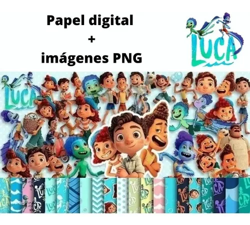 Kit Clipart Luca Imágenes Png Fondos Papeles Digitales
