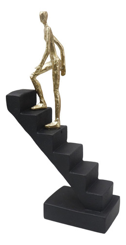 Estatua De Escalera, Figura Abstracta, Estilo Artesanal B [u