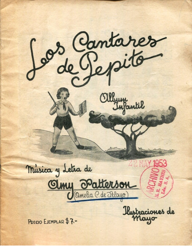 Los Cantares De Pepito (escolar) 1953, Amy Patterson