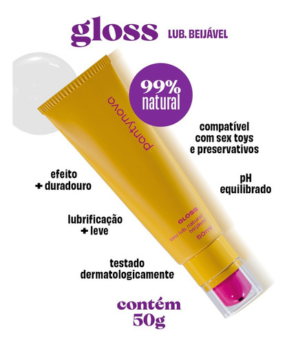 Gloss Lub Beijável - 50g