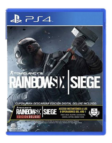 Tom Clancy's Rainbow Six Siege Deluxe Ps4 Nuevo Y Sellado