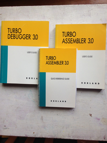 Turbo Assembler 3.0 - Quick Reference - Turbo Debugger 3.0