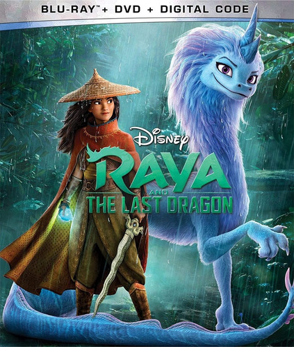 Blu Ray Dvd Raya And The Last Dragon Disney Estreno