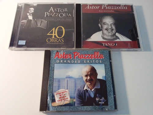 Lote De 3 Cds Piazzolla - Oferta !!