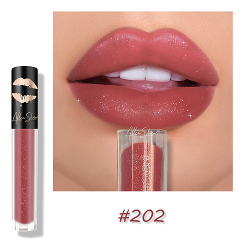 Batom Multicolorido Crystal Diamond Flash Matte Glaze Full