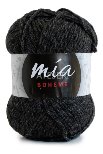 Imagen 4 de 6 de Lanas Boheme Semi Gruesa Acrílica Mia Ovillo X 100 Gramos