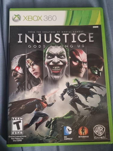 Injustice Gods Among Us Xbox 360 Fisico
