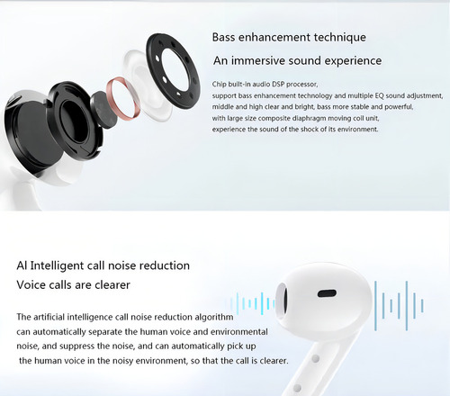 Audífonos Inalámbricos Bluetooth Xiaomi Air3 Se