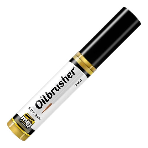 Oilbrusher Ammo Mig Jimenez Gold 3539 Rdelhobby Mza