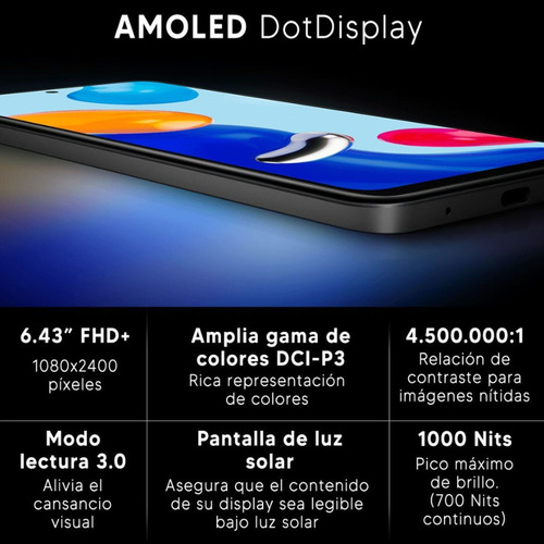 Imagen 5 de 10 de Celular Xiaomi Redmi Note 11 128gb 4gb Ram + Regalo