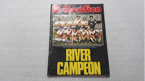 El Gráfico. River Campeón Nacional 1979