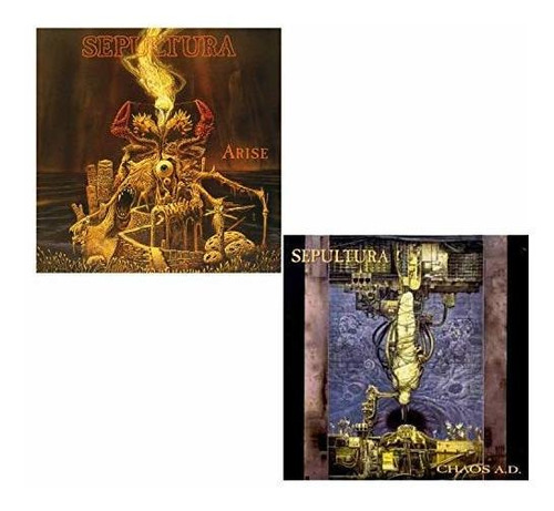 Cd Arise - Chaos A.d. - Sepultura 2 Cd Album Bundling
