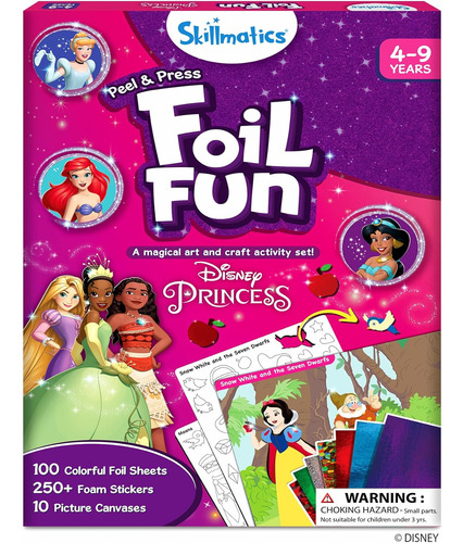 Skillmatics Foil Fun Disney Princess And Dot It Unicorns & P