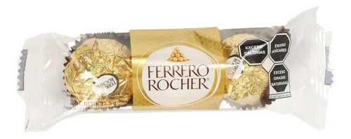 4 Pzas Chocolate Ferrero Relleno Con Trozos De Avellanas 37.
