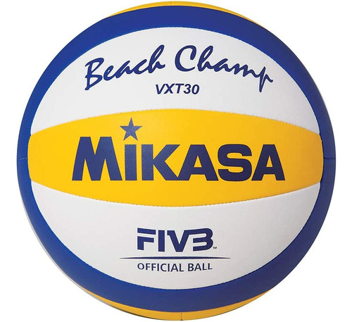 Imagen 1 de 4 de Pelota De Volley Mikasa Fivb Para Playa Volleyball Mvd Sport