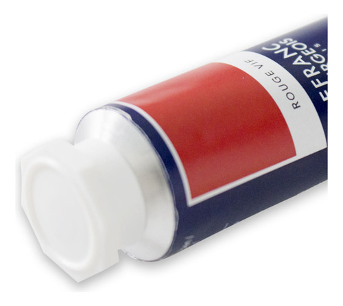 Pintura al óleo fina de Lefranc & Bourgeois, 40 ml, color rojo brillante 396