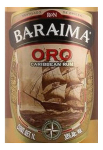Pack De 2 Ron Baraima Oro 1l