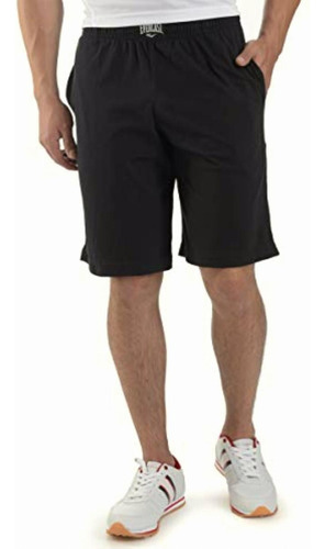 Everlast V47053 Short Deportivo Para Hombre, Color Negro,