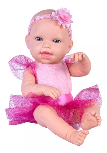 Boneca Bebê Reborn Dani Realista 60cm + Unicórnio