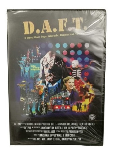 D.a.f.t. : A Story About Dogs, Androids, Firemen.. Dvd [nuev