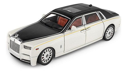 Coche Metálico Miniatura Rolls Royce Phantom Techo Estrellas