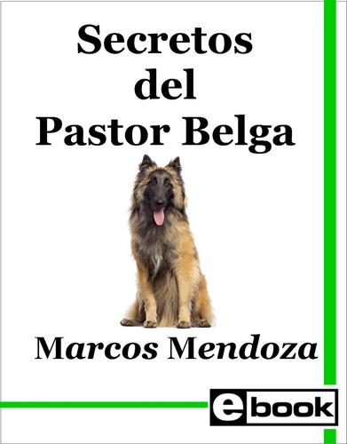 Pastor Belga Libro  Entrenamiento Cachorro Adulto Crianza