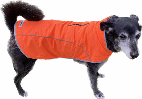 Capa Impermeable Mascota Forro Polar Excelente Calidad T L