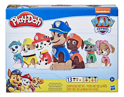 Play-doh Heroe Patrulla Canina Juguete Para Artey Manualidad