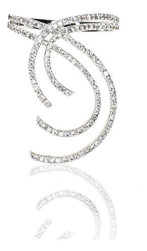Anillo 110 Diamantes Oro Blanco Floating Diamonds Collection