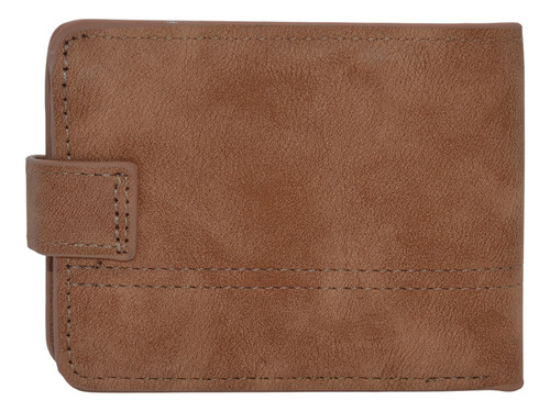 Billetera Hombre Uniform Security Rfid Marrón