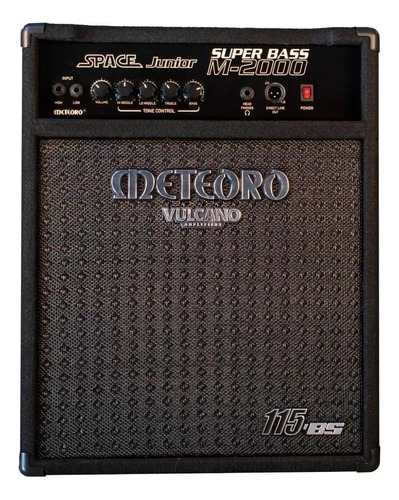     Amplificador Meteoro Para Contra Baixo M2000 Super Bass
