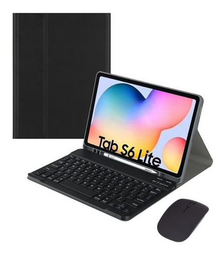 Funda De Teclado Y Ratón Para Samsung Galaxy Tab S6 Lite