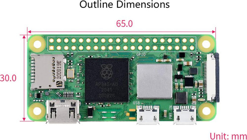 Kit Básico Con Cabecera Pre Soldada Raspberry Pi Zero 2 W Y