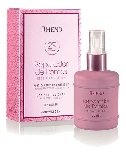 Reparador De Pontas Amend Serum Sem Enxágue 55ml